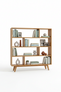 Scandinavian Pine Bookshelf