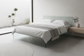 Minimalist Glass Bed
