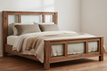 Rustic Glass Bed