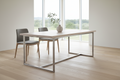 Scandinavian Metal Dining Table