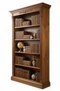 Vintage Walnut Bookshelf